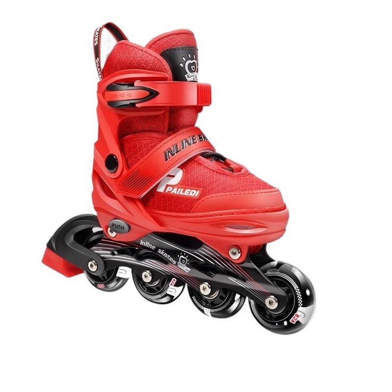 Dicanon children's roller skates can regulate the young boys' and girls' roller skate suit