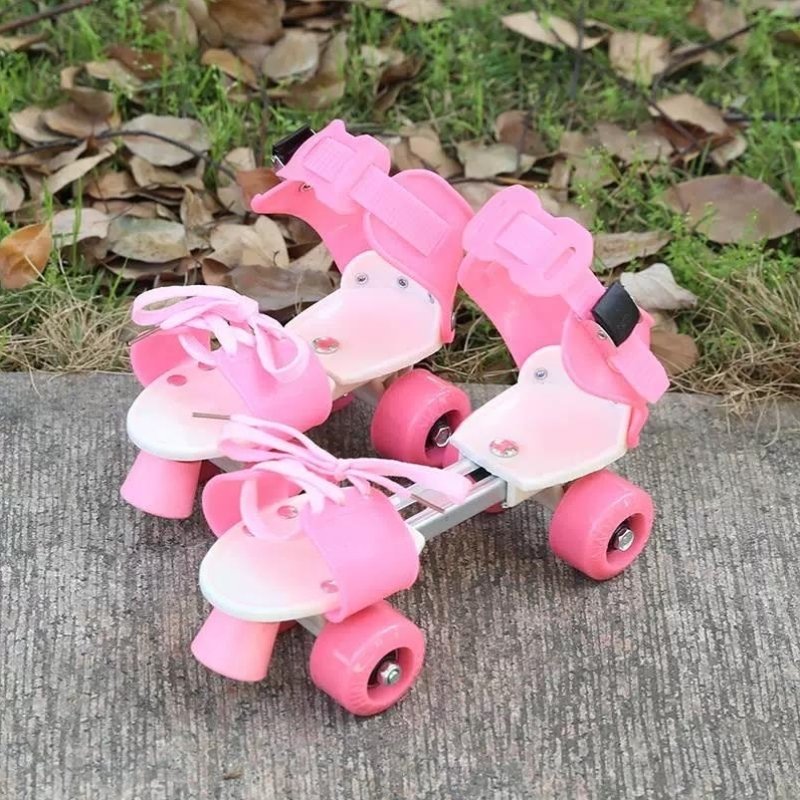 New children's sizes are so simple, they're a pair of two-wheeler skates