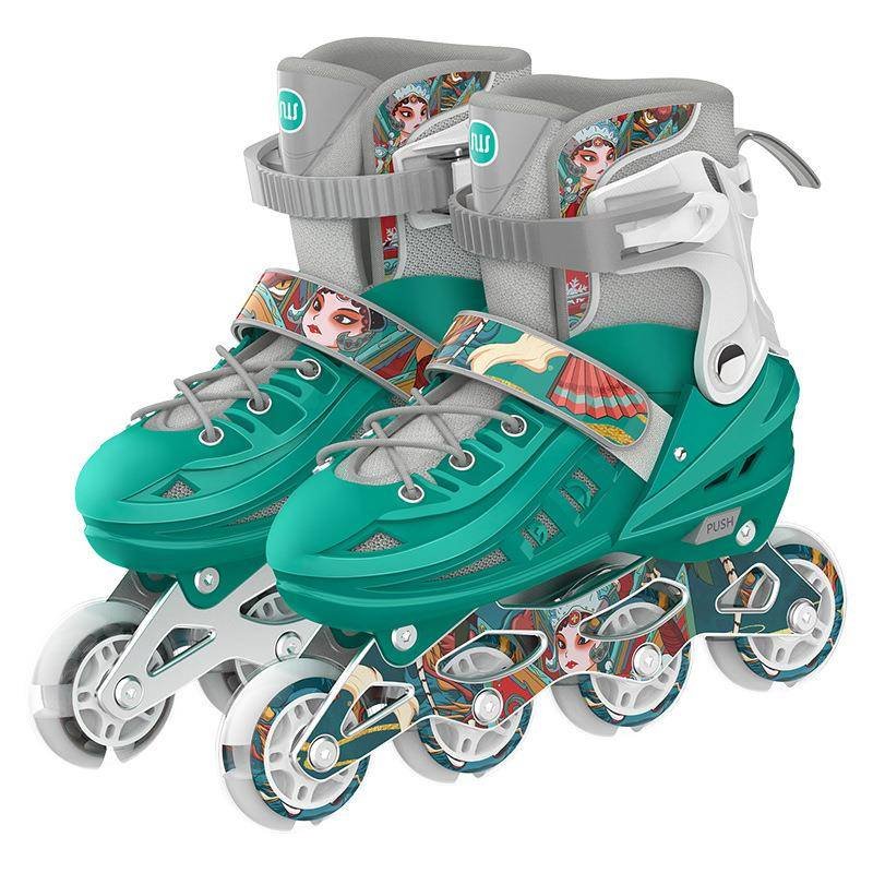 The country's high-speed first-class skates, single-row children's skates