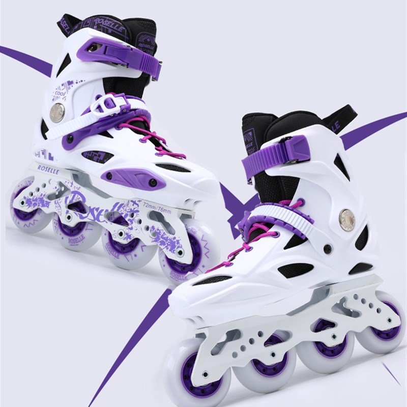 IN COLLEGE, BOTH MALE AND FEMALE SKATING SKATES STRAIGHT TO THE DRY ICE