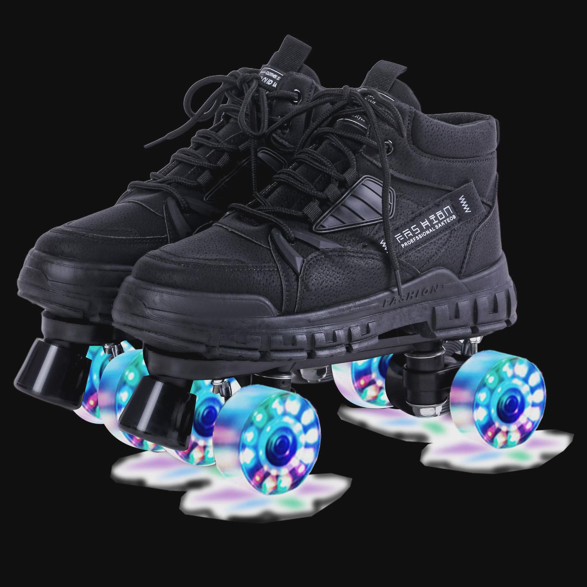 New Martin Boots, four-wheeled adult boys, two-wheeled skates, both male and female