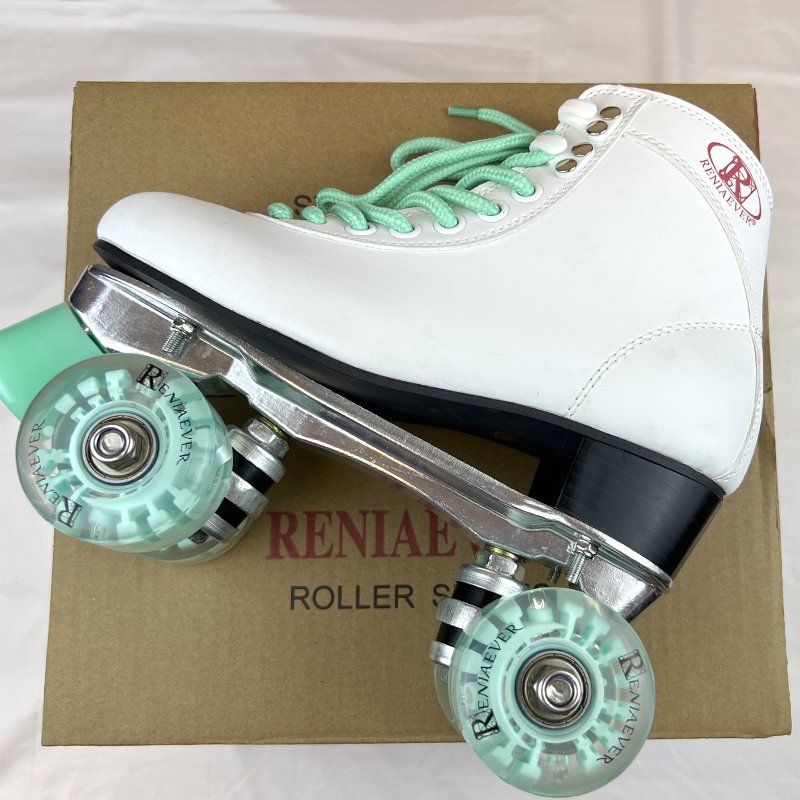 TWO ROLLER SKATES, AN ADULT, TWO-WHEELER, FOUR-WHEELED DRY SKATES