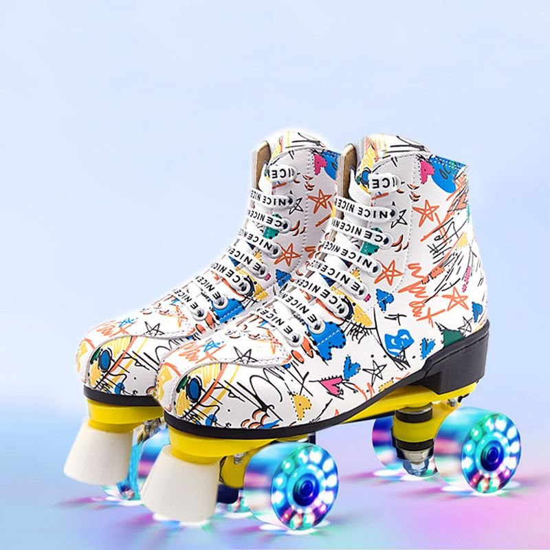 Four rounds of skating skates for both male and female adult skates