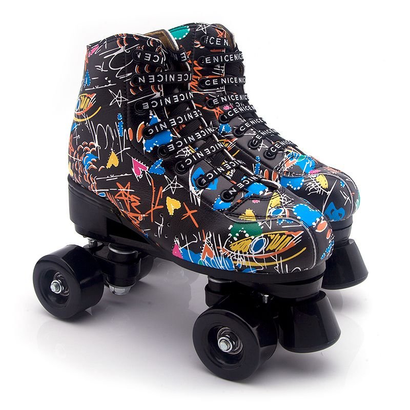 Four rounds of skating skates for both male and female adult skates