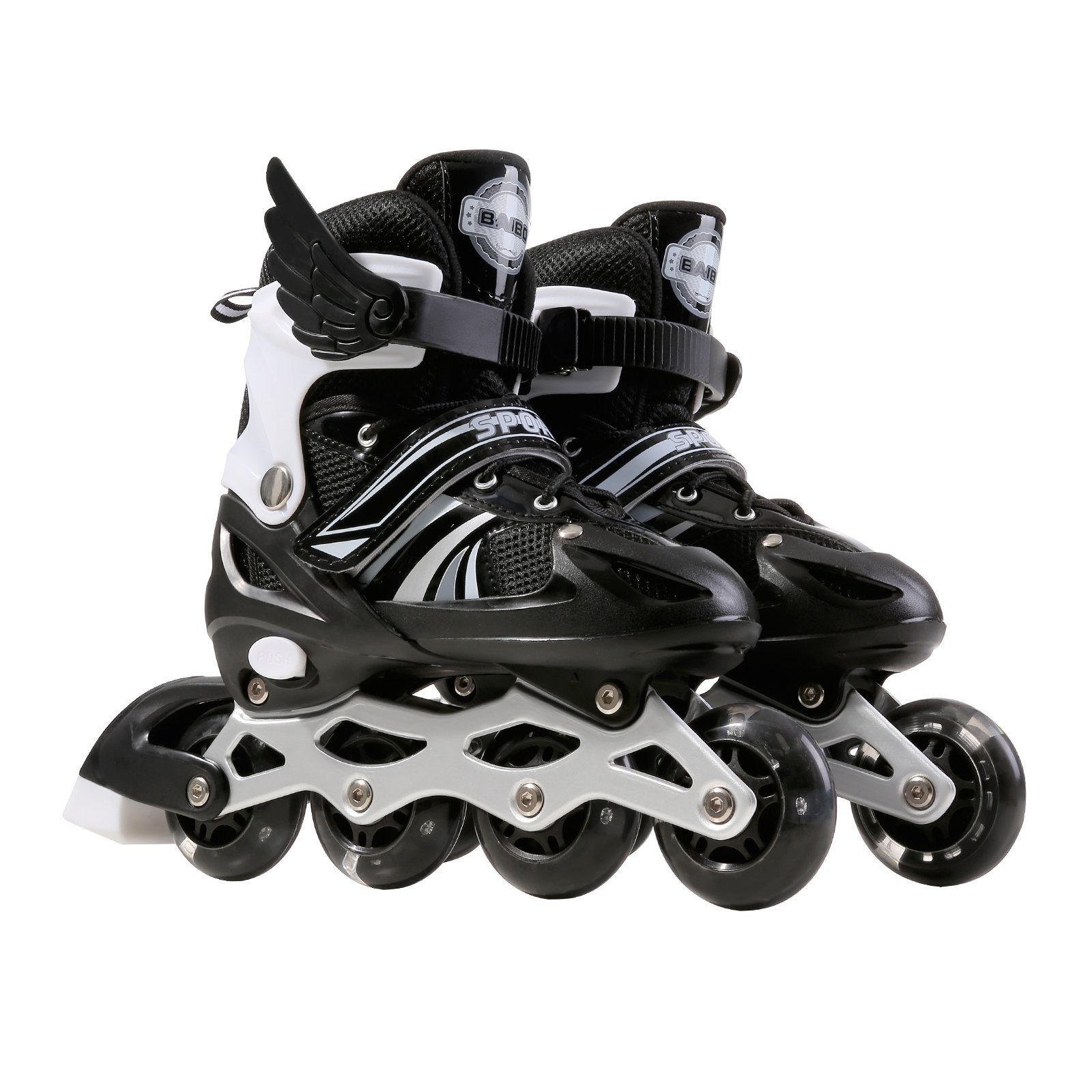 Decannon's official flagship skating children are 8-10 years old, with both men and women in straight row
