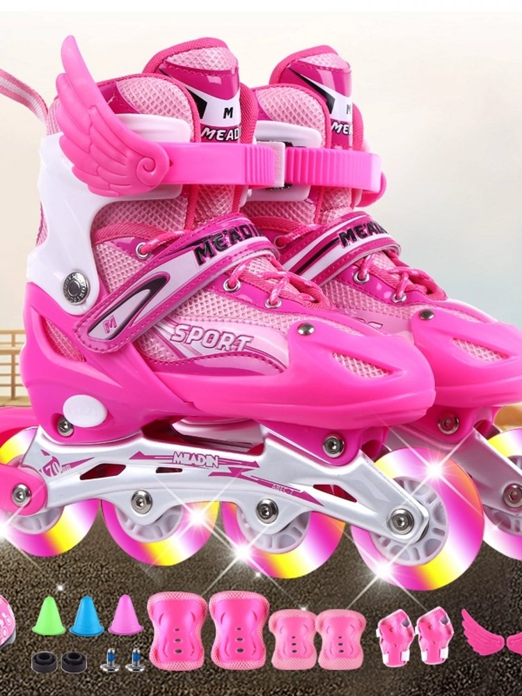 Disney Roller skater children with a suite of 3-6 beginners, 5 in size of 8 dry ice, 4 boys, 12 girls