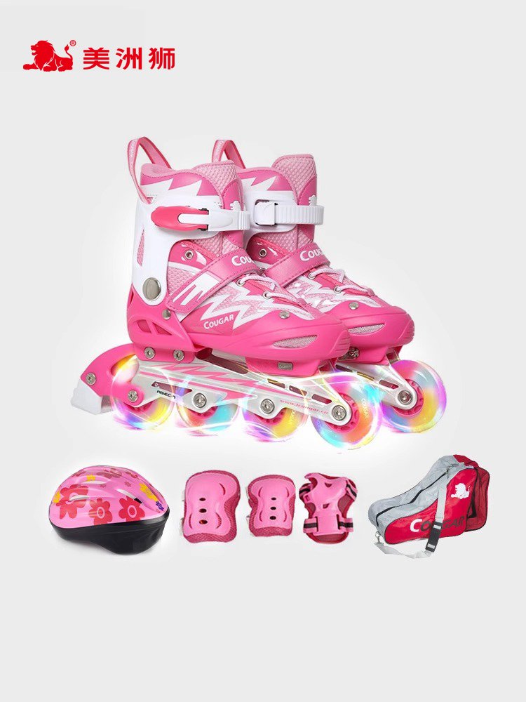 IT'S A COUGAR COUGAR CHILDREN'S ROLLER SKATER SKATING WHEEL MZS835L-QS