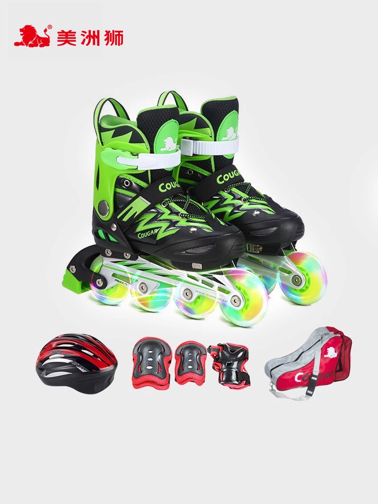 IT'S A COUGAR COUGAR CHILDREN'S ROLLER SKATER SKATING WHEEL MZS835L-QS