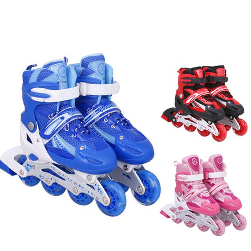 Dicanon buttons can turn a man's direct slider shoes, aluminum alloy skating slippers, skating shoes for boys and girls