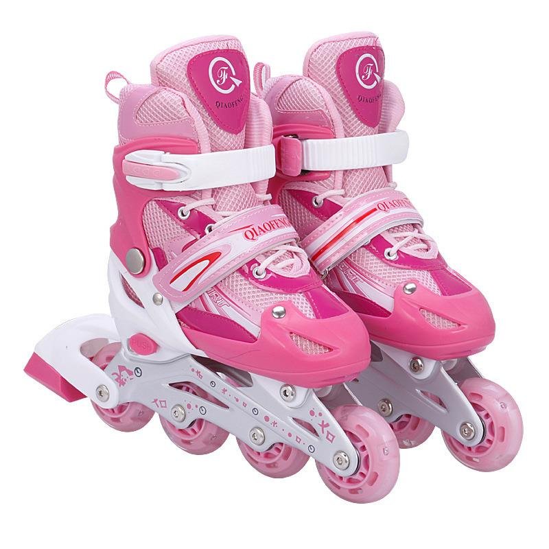 Dicanon buttons can turn a man's direct slider shoes, aluminum alloy skating slippers, skating shoes for boys and girls