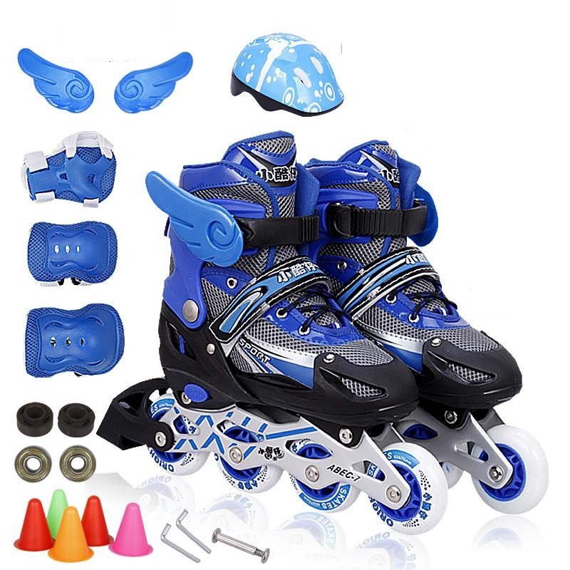 MICRO REGULAR SKATER CHILDREN, FULL OF SKATING SKATING SKATES AND DRY-SKATING WHEELS TO GET BOYS AND GIRLS STARTED