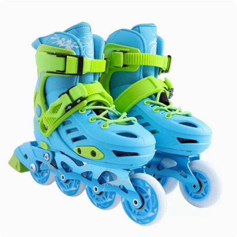 2024 New items of children's direct wheel skates with a modulated sanitary set to remove the choreography of children's skates