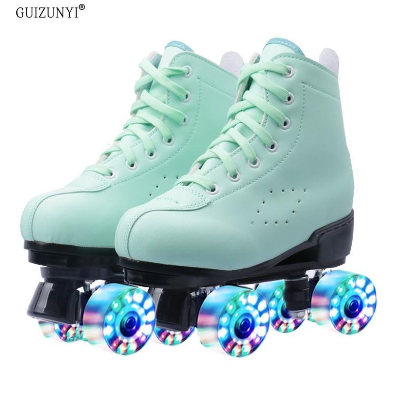 Four rounds of dry skates and purple flashers for both male and female adults