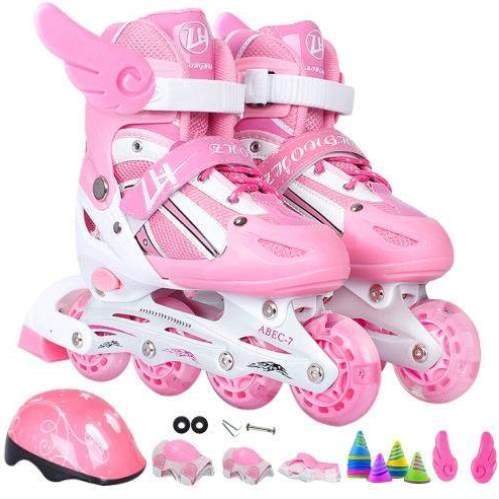 Skating skates straight to the boys and girls