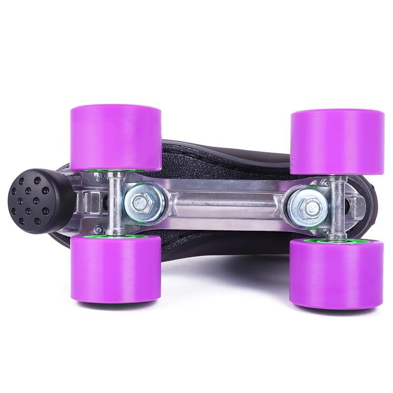 FOUR-WHEELED COLORED SUPERFLUORINATED SKATING PU WHEEL