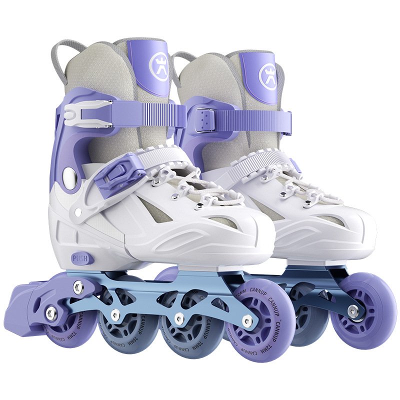 DECANON WHEEL SLIPPER GIRLS, PROFESSIONAL BOY BEGINNERS, PUT IN STRAIGHT-DOWN SMOOTHER SKATE T12A