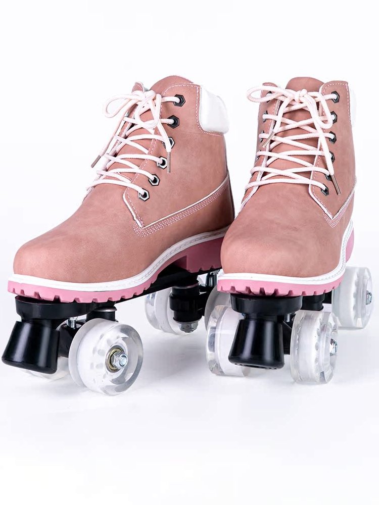 Black new Martin Boots and Skating Shoeboy Four Wheels for Adults and Men