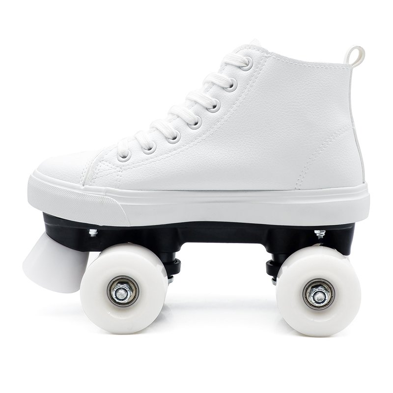 New zipper pair of skates, man and woman, four rounds of skating, man and woman