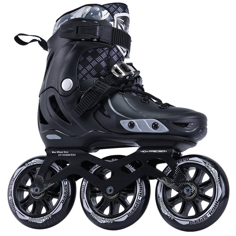 Three-wheeler skating shoes for professional children