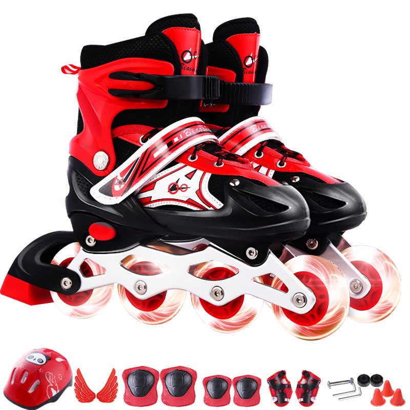 MICRO SKATES CHILDREN WITH ADULT DRY-SHOE ROLLERS 3-4-5-6-8-10-
