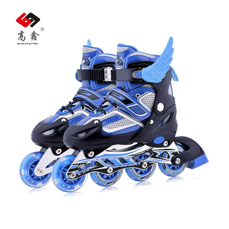 The factory sells skates, children's roller skates, men and women can flash skates, dry skates