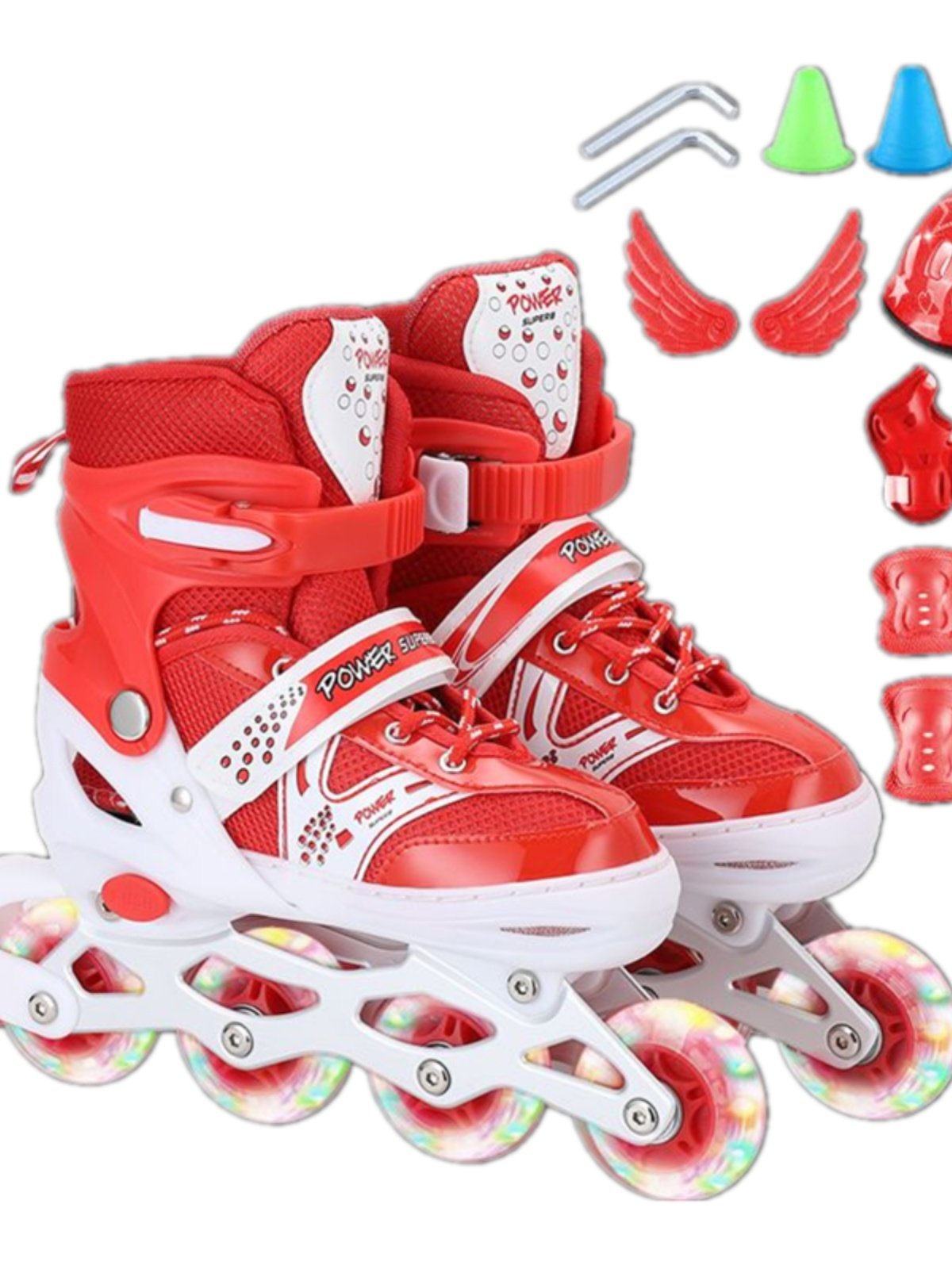 Direct skater children can regulate a full set of skater shoes for boys and girls