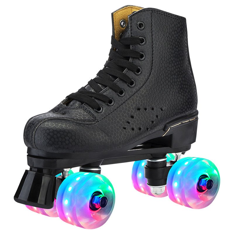 New hot-skissed skates, four-wheel-skissed, dry-skissed, male, female and child skates factory