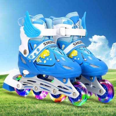 High-end roller skates full of beginners aged 3-4-5-6-7-12 for boys and girls