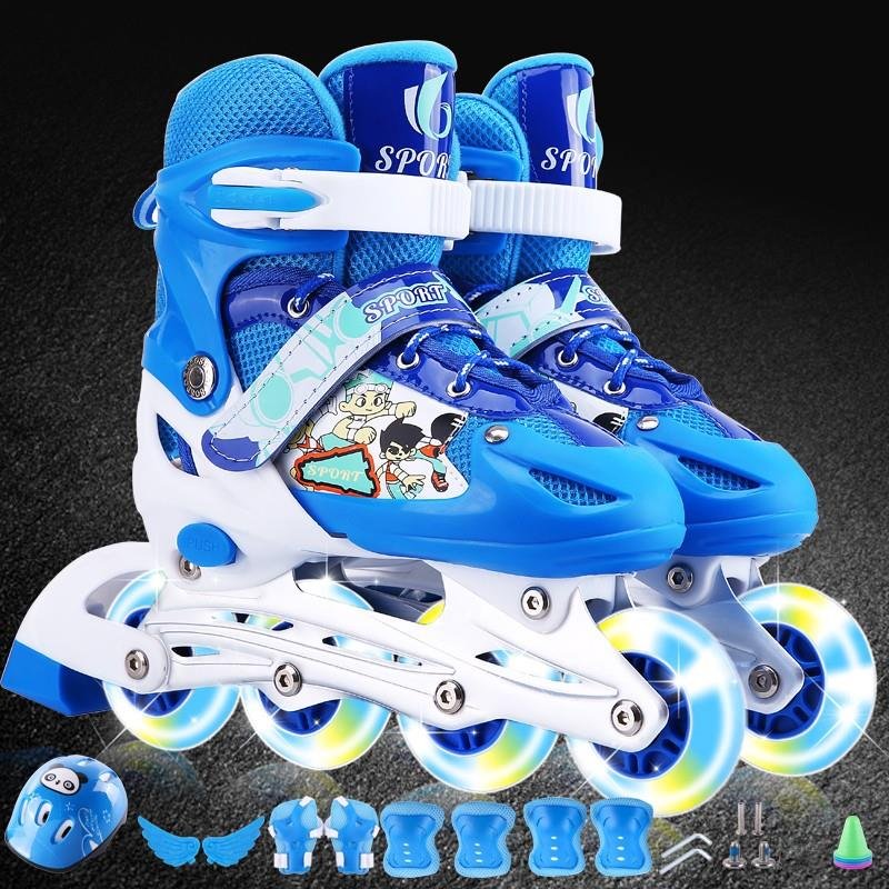 Decanon skater children's starters with a full set of skatings for little girls