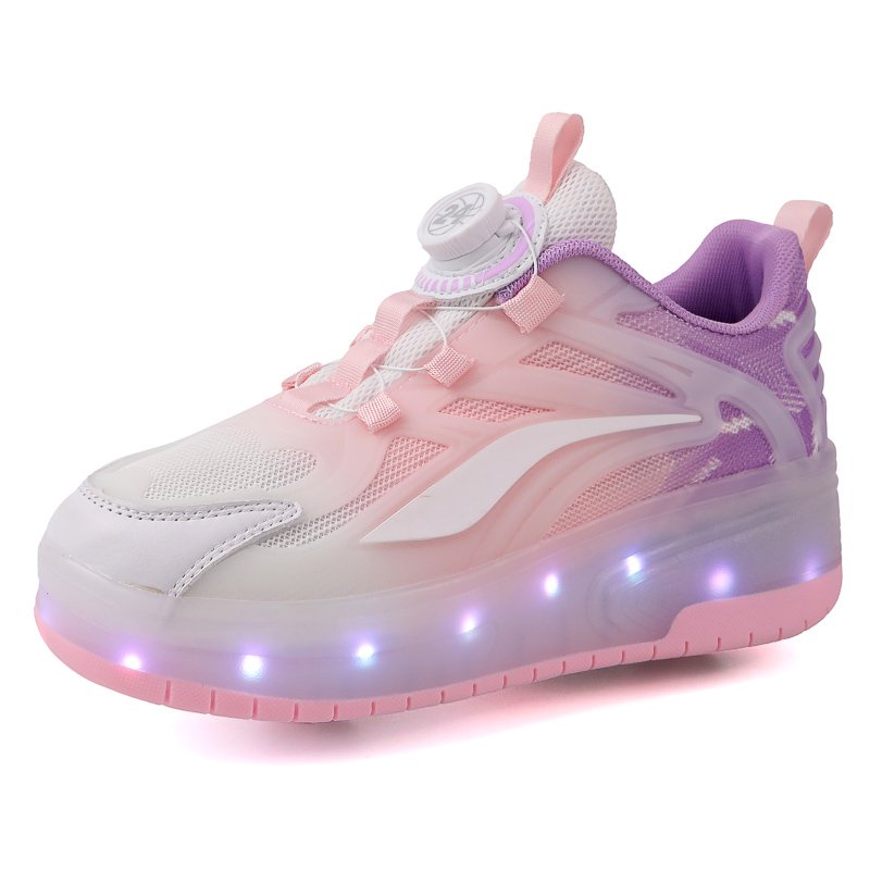 The girl from McNicks, the girl with the shoes, the girl with the luminous skates