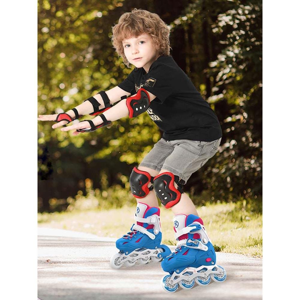 Roller skates, roller skates, girl skates, boy skates, child skates, adult double four-wheeler
