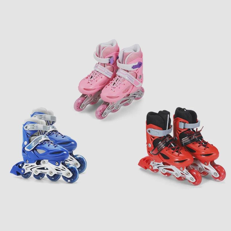 Wholesale of two-and-a-child-out-of-the-door skating skates, skating-proof skates for men and women