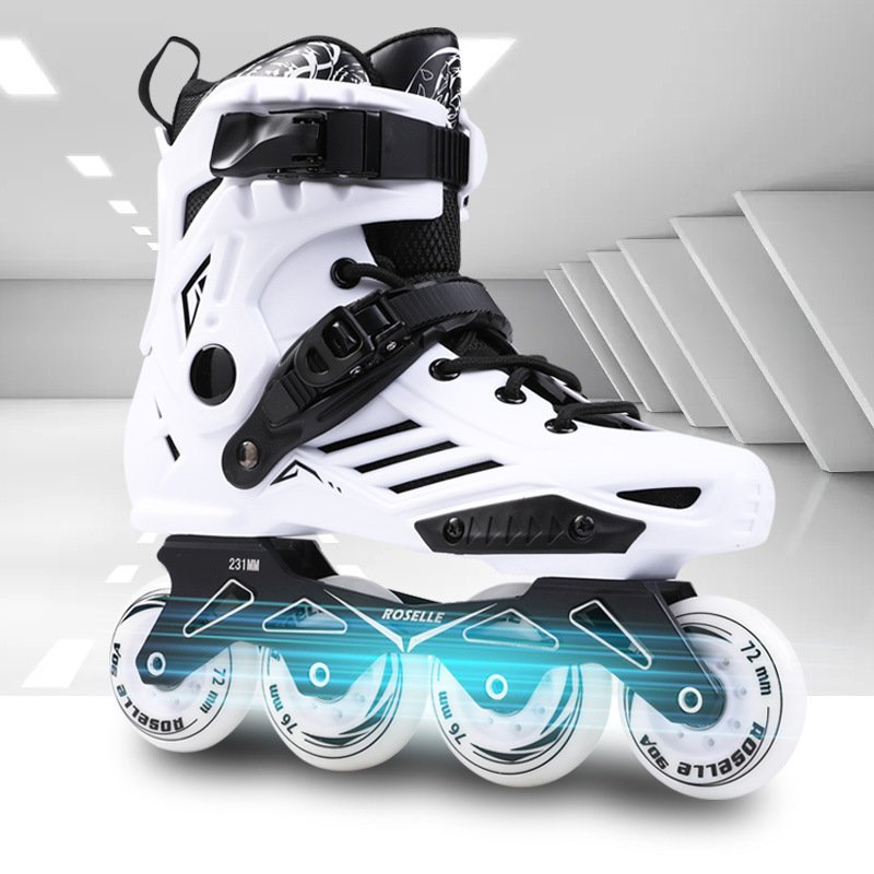swiss micromac skating skating, adult straight-line skating, male and female beginners