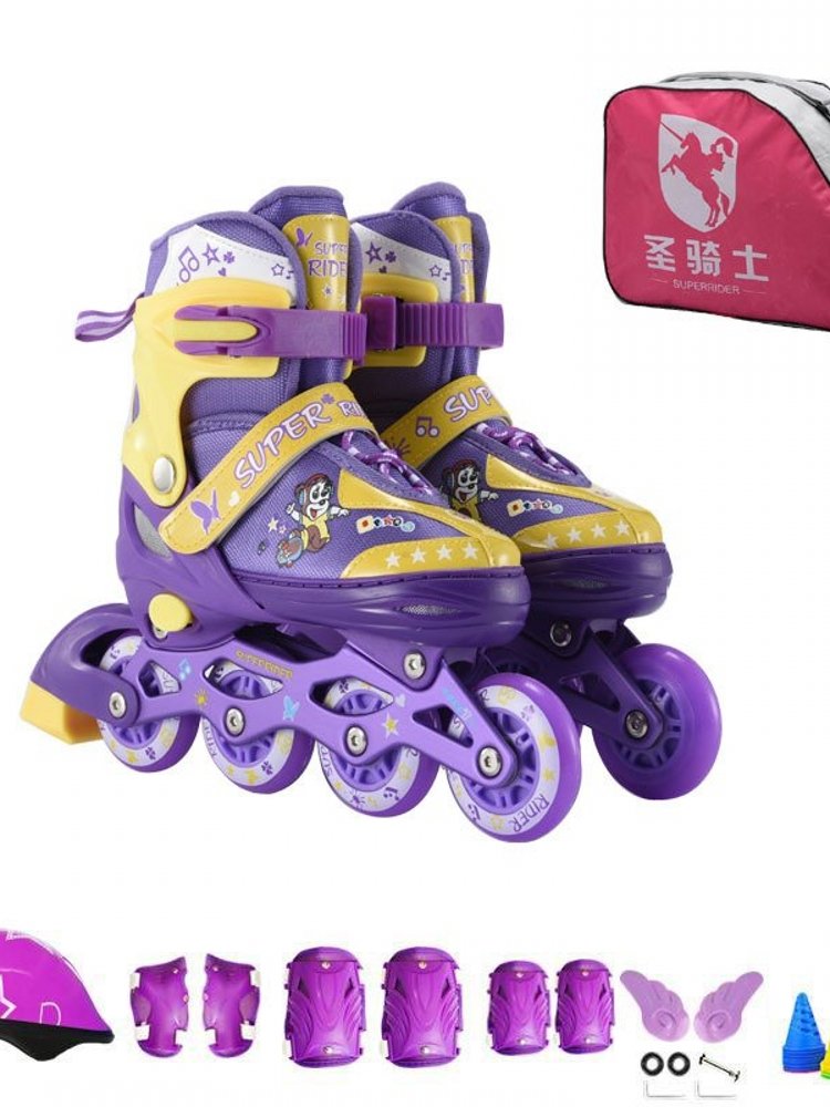 Decannon's real flash and straight-on-roller skates