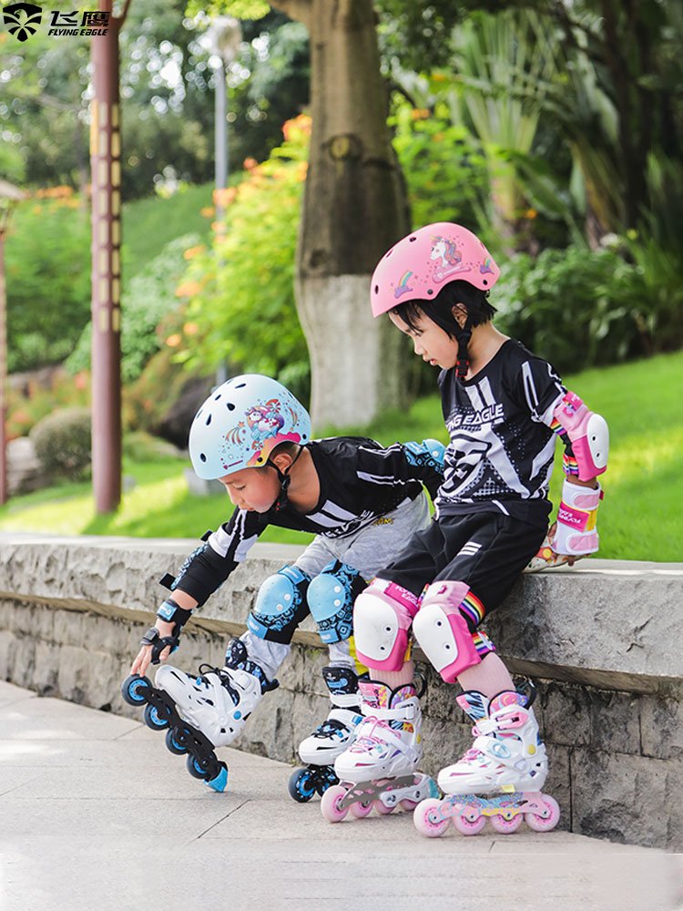 FLYHAWK CHILDREN'S WHEEL SLIPPER NADIA NADIA'S FIRST FLOWER SHOE SKATING BOYS AND GIRLS SPEND FIVE YARDS TO ADJUST