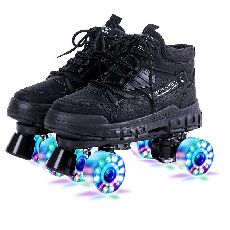 Martin's four-wheeled adult children's two-wheeled skates, male and female