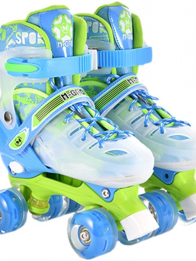 Dickanon Skating Baby Junior Double Wheels of Dry Skating Shoes