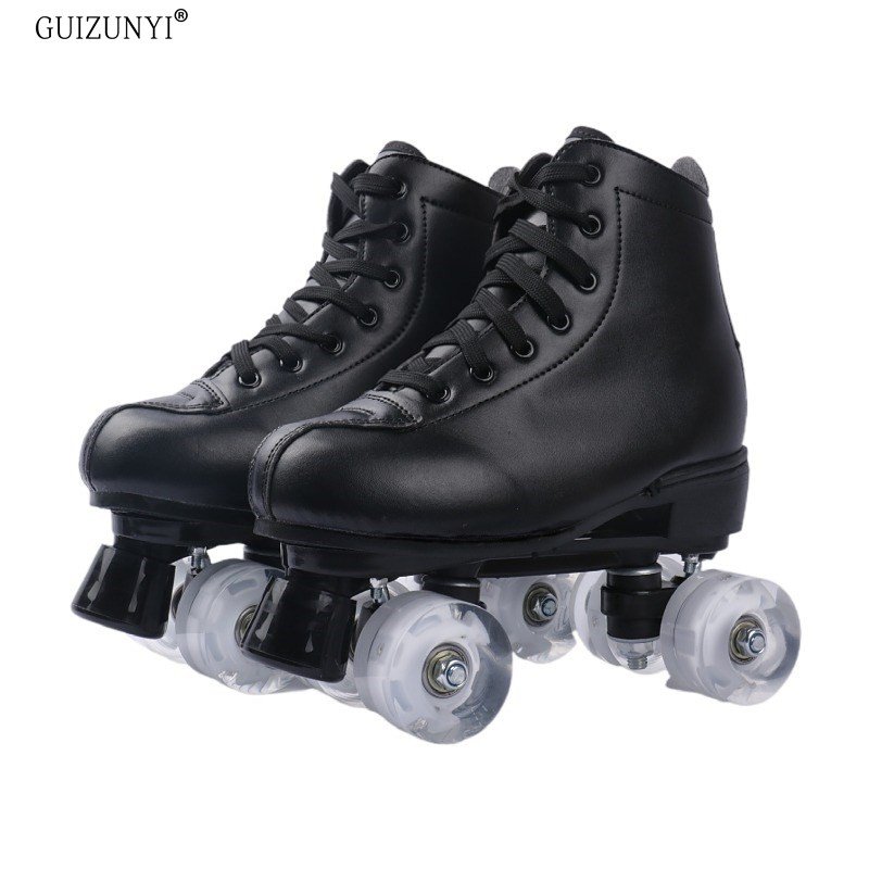 Two rows of skating skating skating children