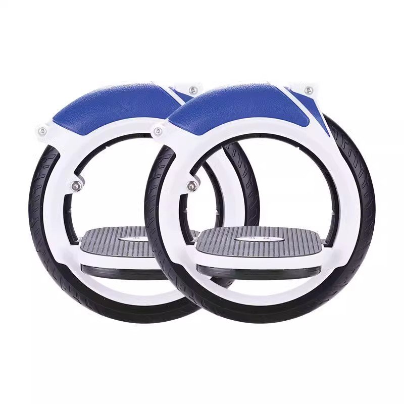 Outdoor exercise wheel, double-trip skating skates and gear