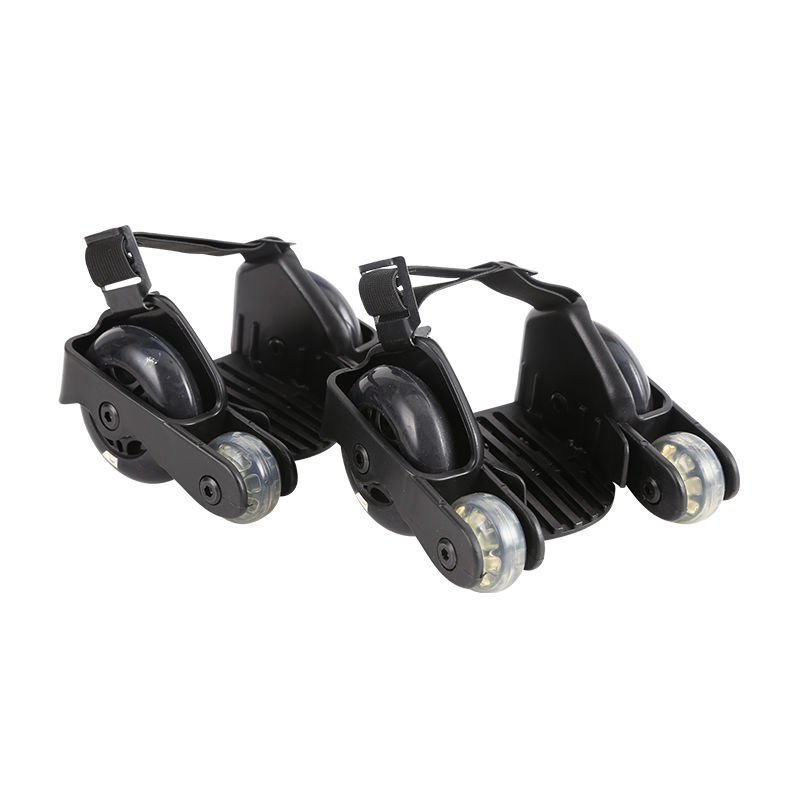 Outdoor exercise wheel, double-trip skating skates and gear