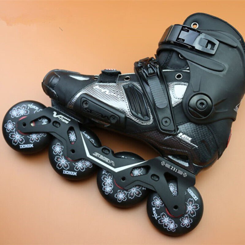 COOL-SHOW WHEEL, FULL-CARRIAGE BRAKES, 84A ROLLER SKATES, SMOOTHER PU ROLLER SKATES