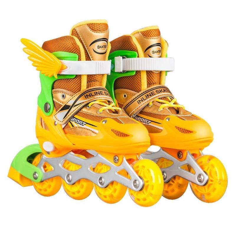 Roll-and-roller shoes beginners' roll-and-roller slipper children's beginners' roller skates student adult sports summer