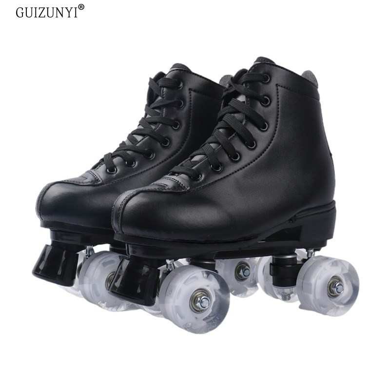 Two rows of skating skating skating children