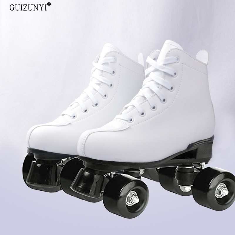 Two rows of skating skating skating children