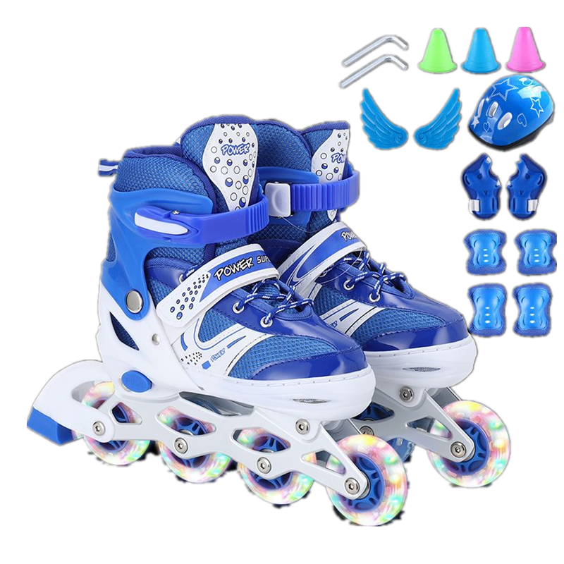 Decanon skategirls starter skater children, skater girls aged 6-12, adjustable sizes