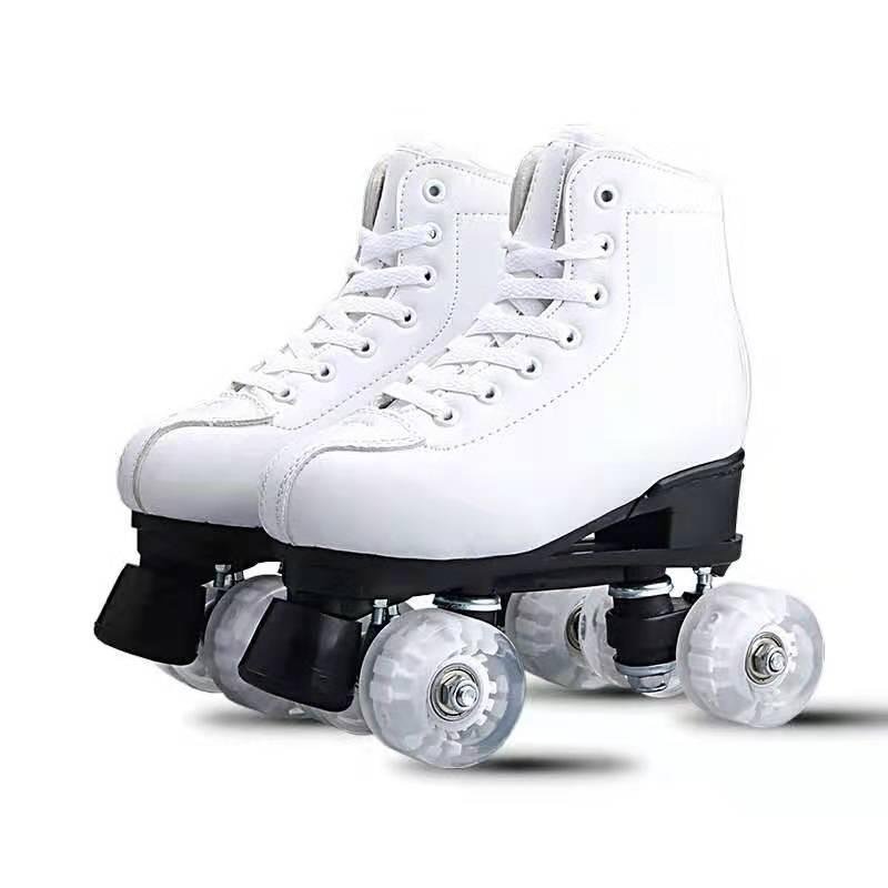 the factory's double skater skating m dry ice flashing, four new rounds of adult ice for adult boys and girls