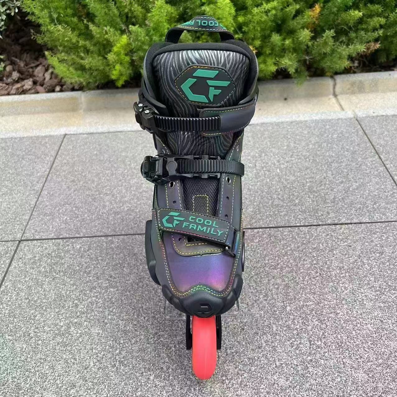A NEW HV SLIDER, ADULT SKATER