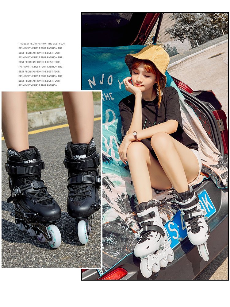 Roller slipper full-of-age child skater beginners, dry skates boy and girl college girl