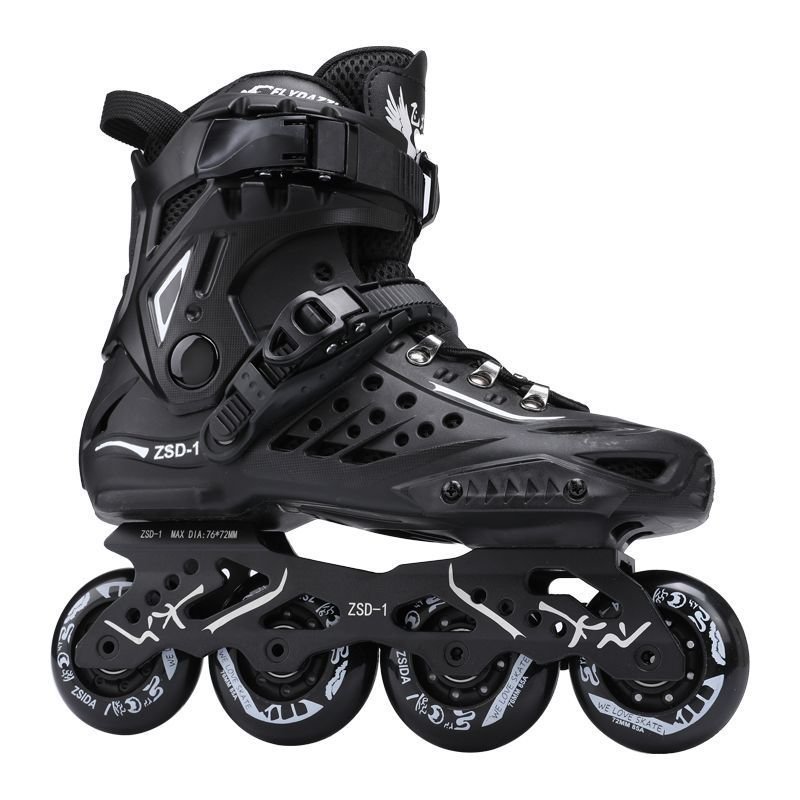 One-way flat-sliding roller-shoes beginners can control adult skates by grinding air comfort