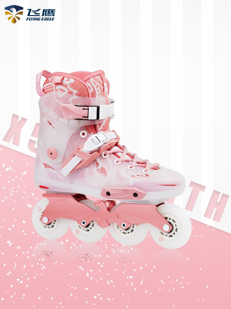 EAGLE ROLLER X5F ADULT FLAT SHOES, MALE AND FEMALE PROFESSIONAL ROLLERS, TRANSPARENT SHOES SWEEPING FSK DRY SHOES